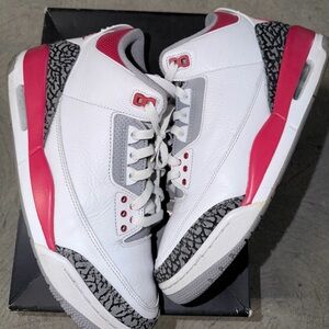 Air Jordan 3 “Fire red” size 10M